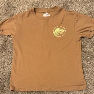 Jurassic World Brown Dinosaur Graphic T-Shirt